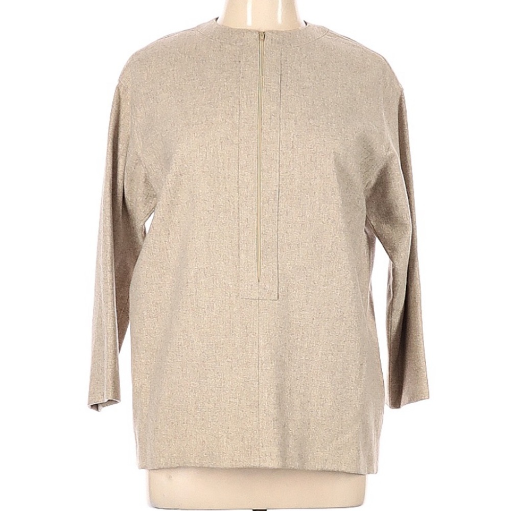 Anne Klein 100% Wool popover size 10